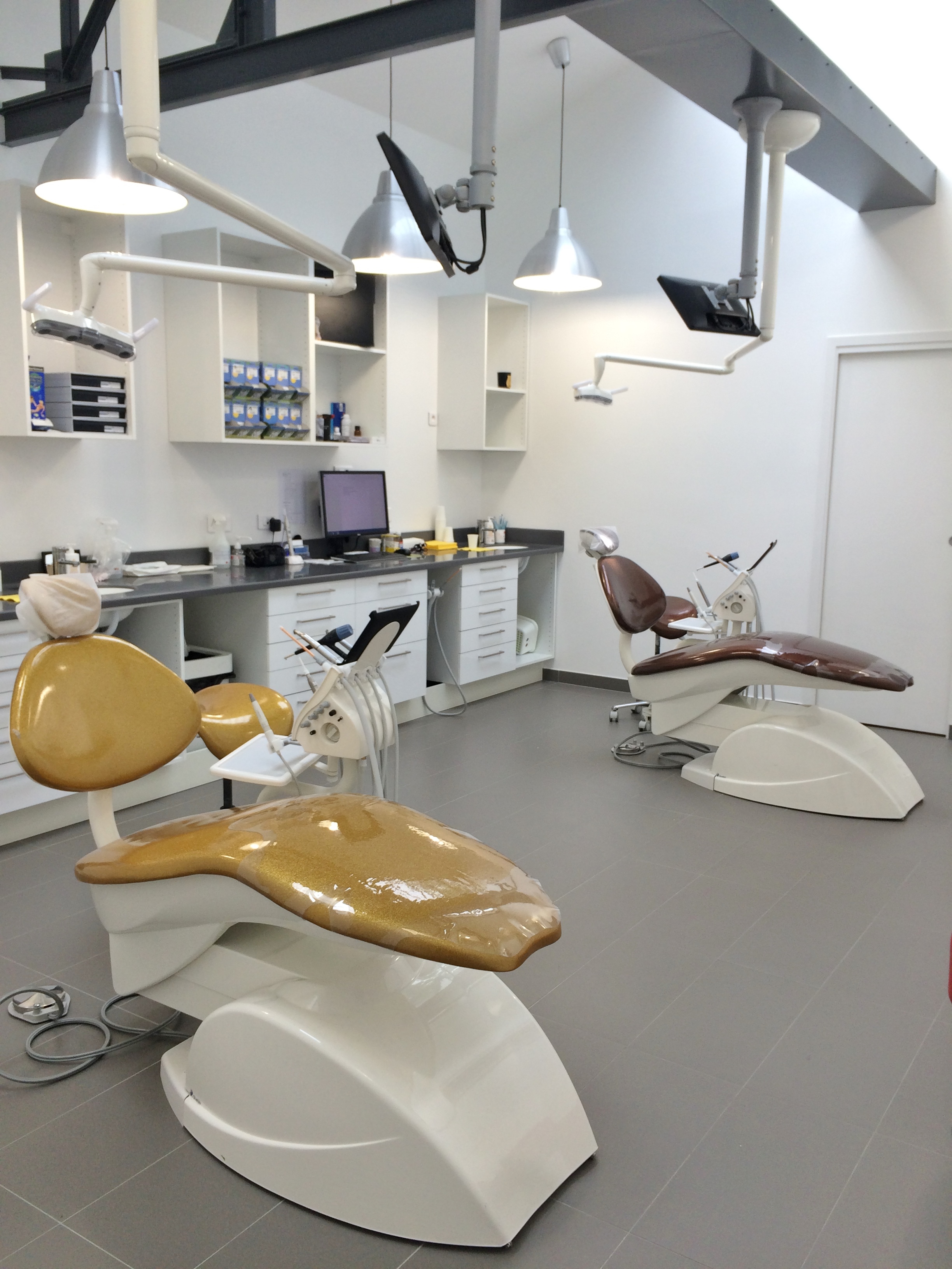 La salle de soins du Dr Pierson orthodontiste à Meudon
